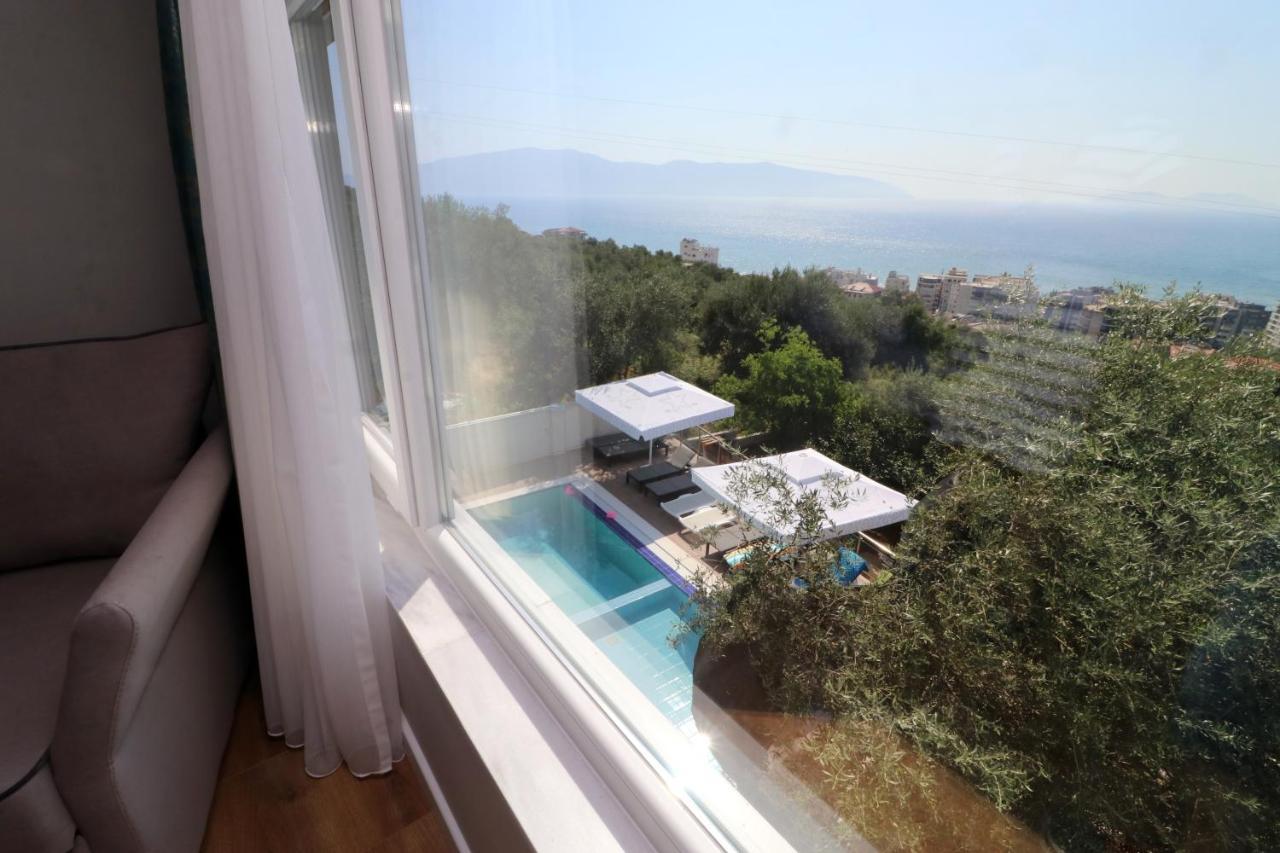 Vila Elarad Vlorë Buitenkant foto